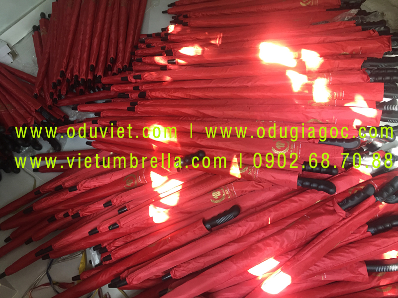 xưởng sản xuất ô dù cầm tay in logo quảng cáo